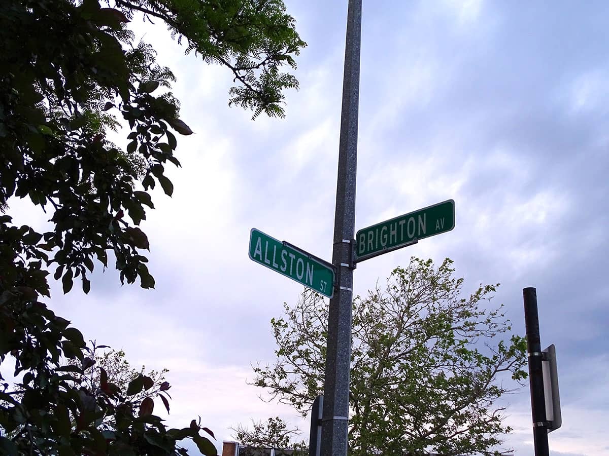 Allston Street & Brighton Avenue Allston Street & Brighton Avenue