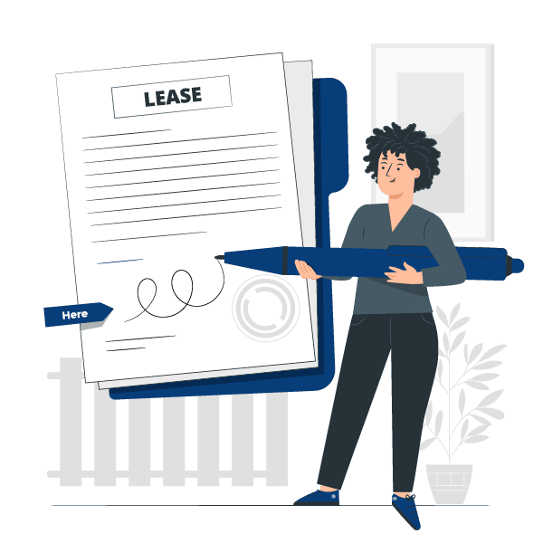 Signing a Lease Signing a Lease